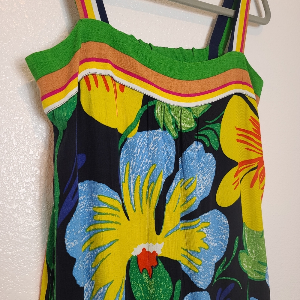Anthropologie Maeve Nikoleta Tropical Floral Maxi Dress - Picture 6 of 10